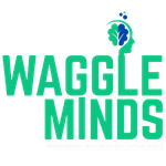 waggle minds logo